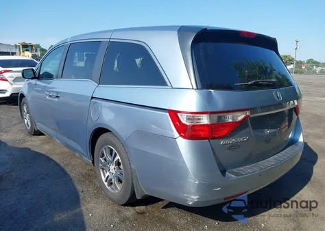 2012 Honda Odyssey Ex-L из США, поврежденный, VIN 5FNRL5H63CB066410